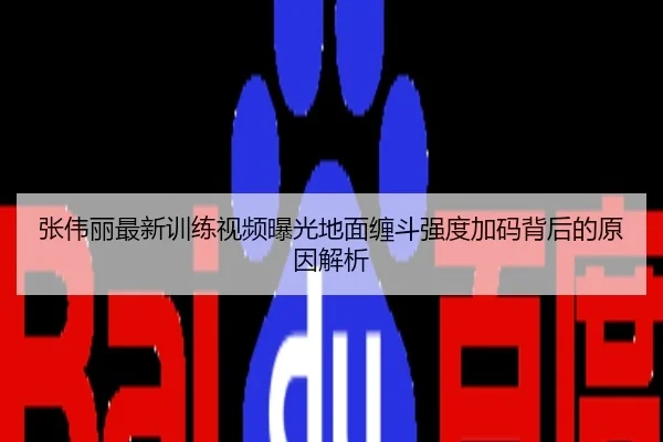 张伟丽最新训练视频曝光地面缠斗强度加码背后的原因解析